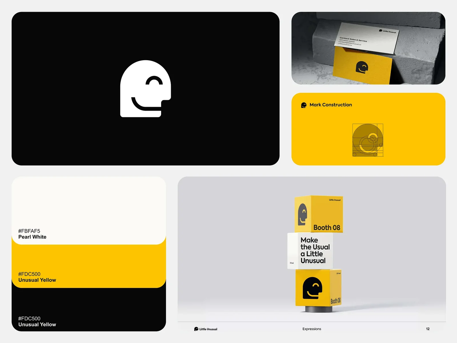 Little Unusual visual identity